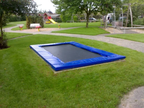 Rekrea Bouncer_Blue Kantskydd till Elfje Rekrea studsmatta för trampolin 431 x 255 cm Extra